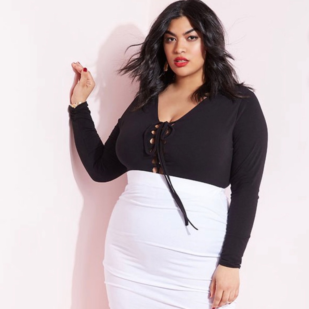 Lace Up Bodysuit